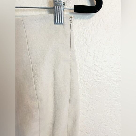 DVF leather pencil Skirt size 2 - Picture 4 of 5